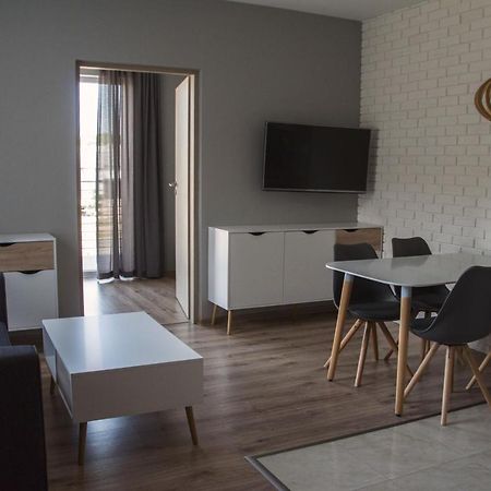 Apartament Przystan Ujście-Darłowskie Esterno foto