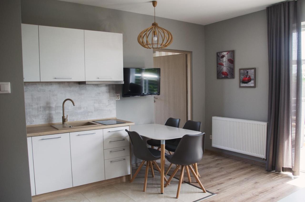 Apartament Przystan Ujście-Darłowskie Esterno foto