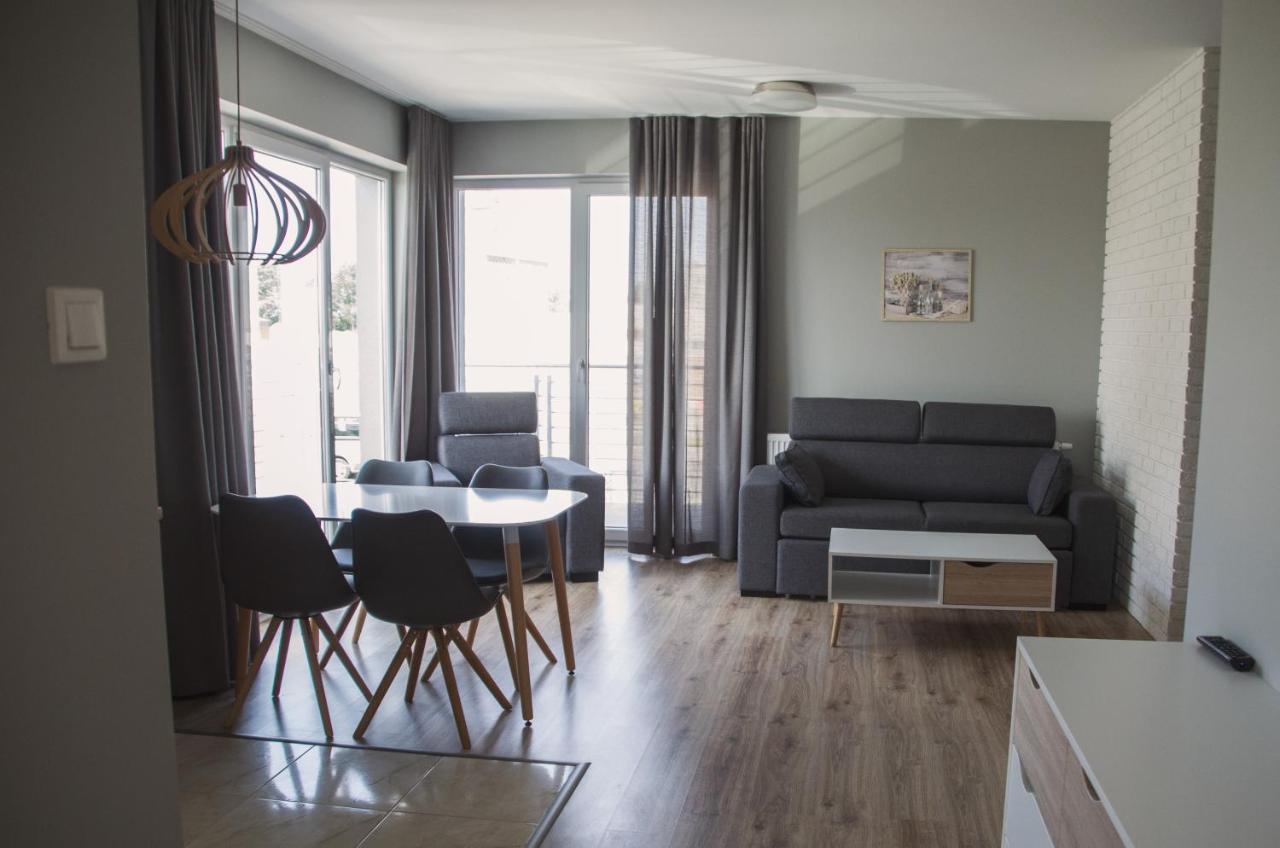 Apartament Przystan Ujście-Darłowskie Esterno foto