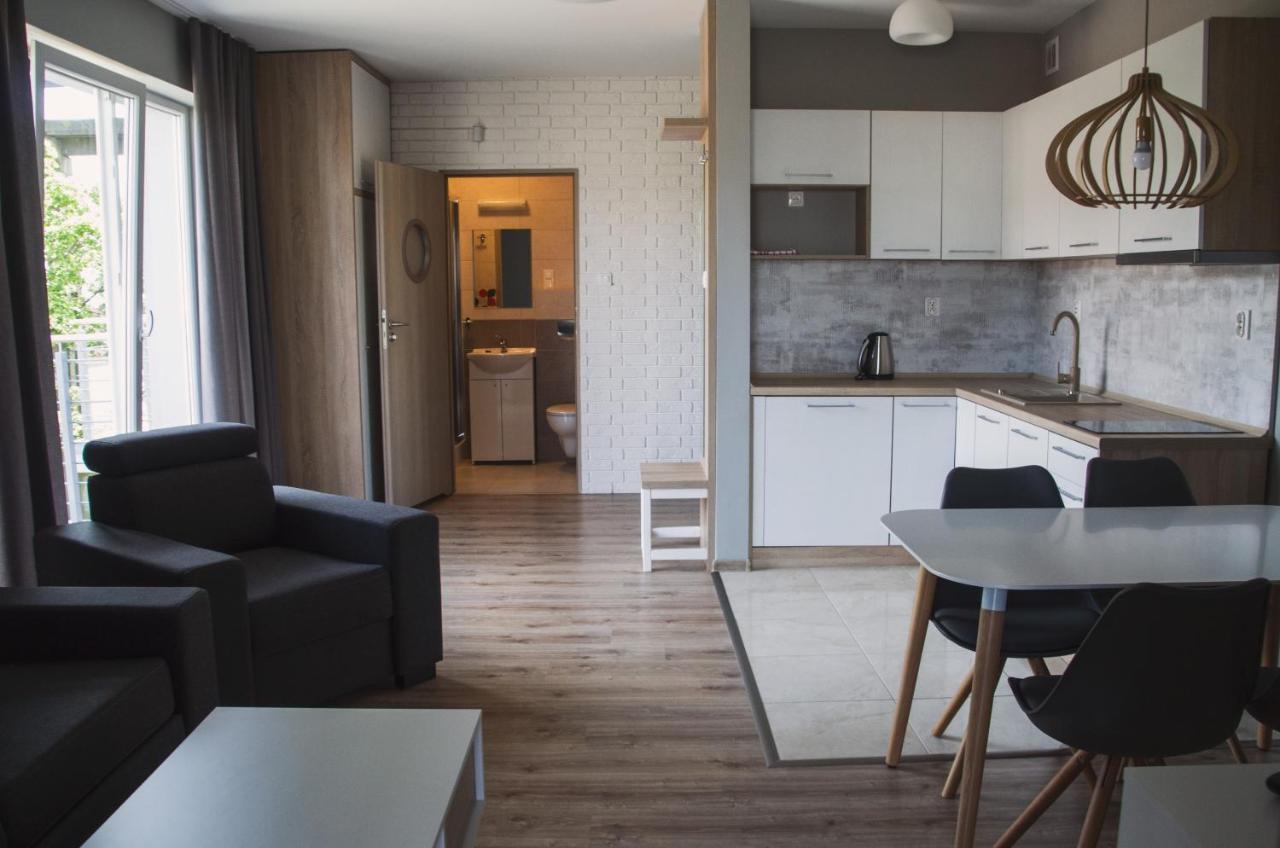 Apartament Przystan Ujście-Darłowskie Esterno foto