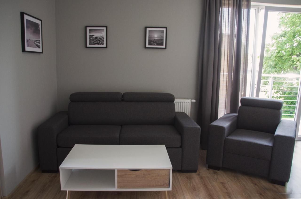 Apartament Przystan Ujście-Darłowskie Esterno foto