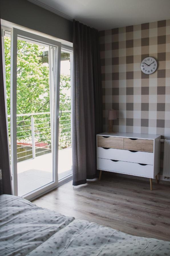 Apartament Przystan Ujście-Darłowskie Esterno foto