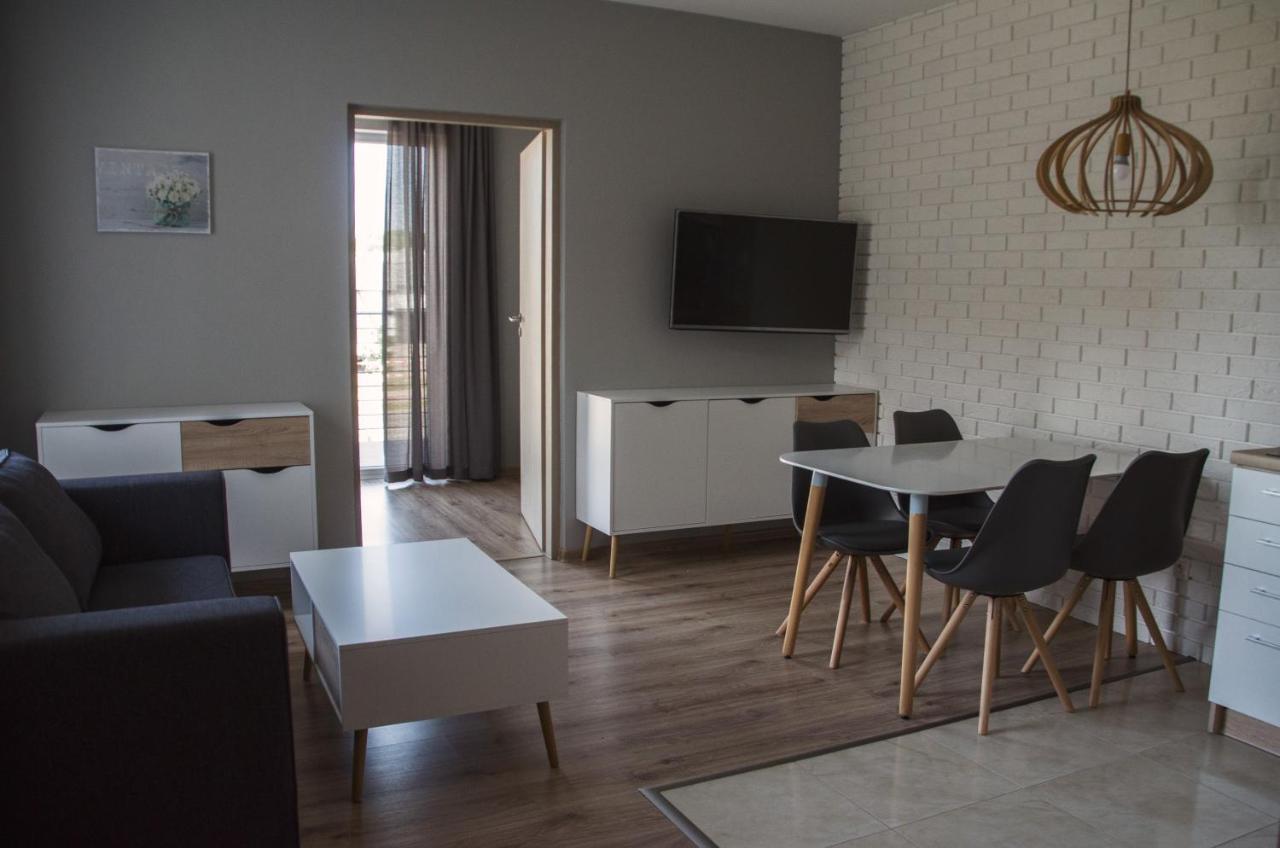 Apartament Przystan Ujście-Darłowskie Esterno foto